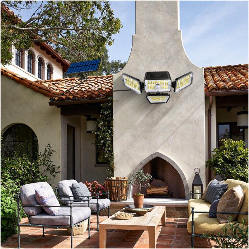 Solar Security Motion Sensor – Eco-Friendly Outdoor Illumination-Solar Wind LED Chime