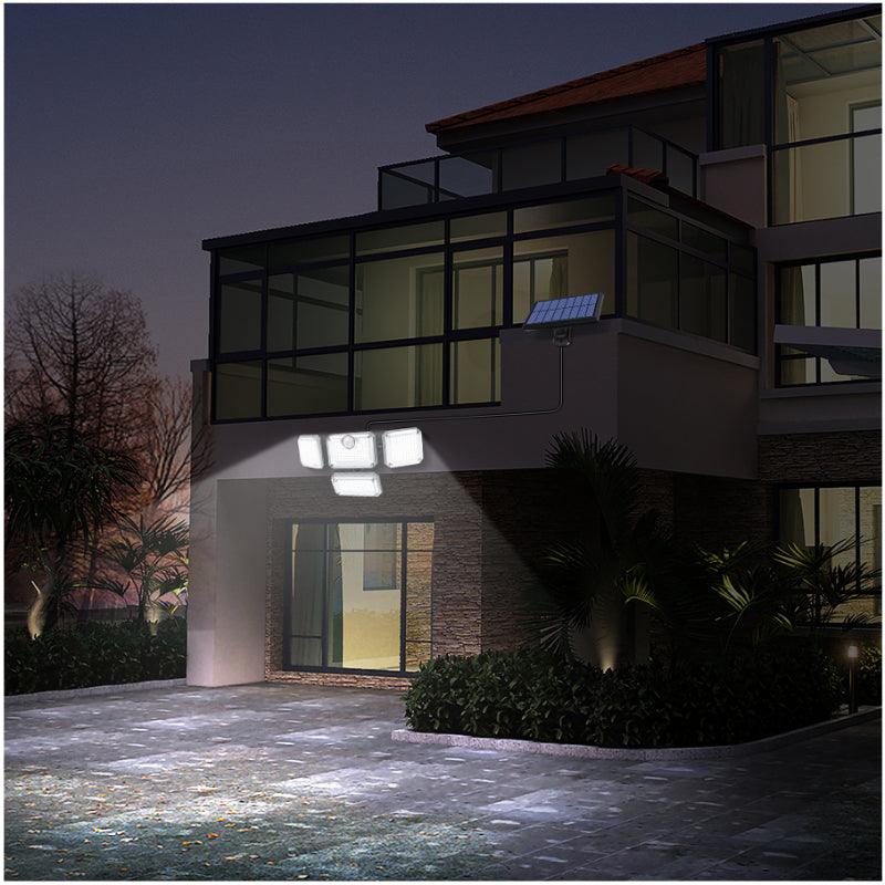 Solar Security Motion Sensor – Eco-Friendly Outdoor Illumination-Solar Wind LED Chime