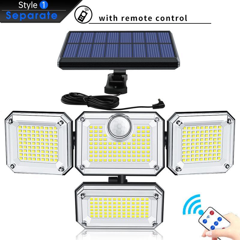 Solar Security Motion Sensor – Eco-Friendly Outdoor Illumination-Solar Wind LED Chime