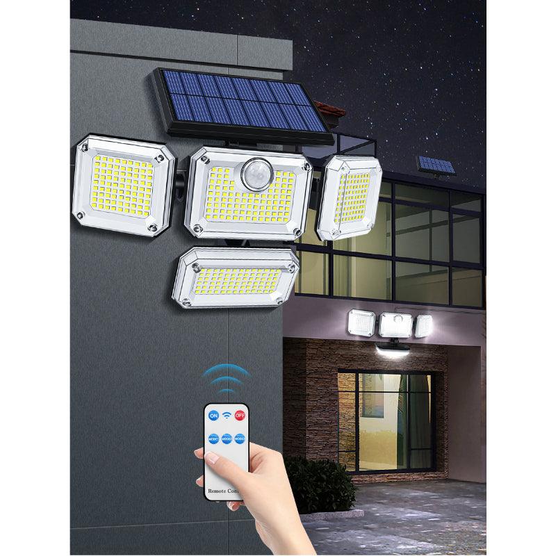 Solar Security Motion Sensor – Eco-Friendly Outdoor Illumination-Solar Wind LED Chime