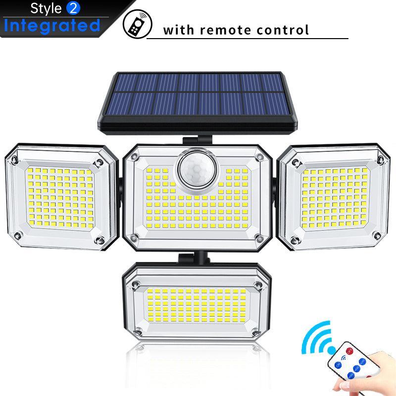 Solar Security Motion Sensor – Eco-Friendly Outdoor Illumination-Solar Wind LED Chime