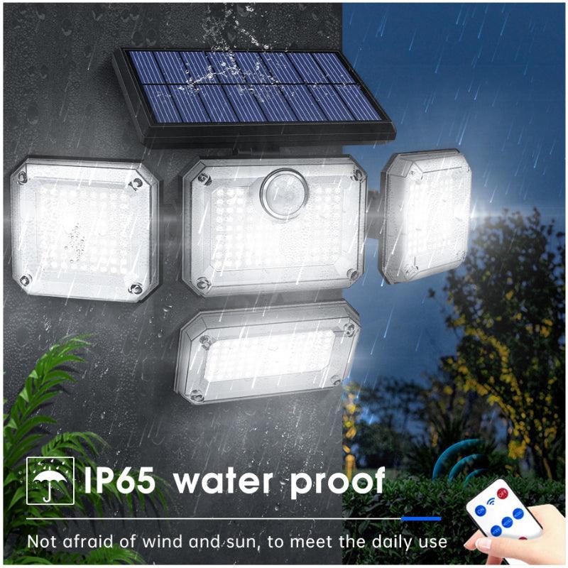 Solar Security Motion Sensor – Eco-Friendly Outdoor Illumination-Solar Wind LED Chime