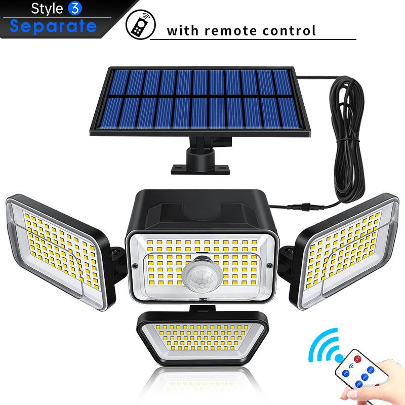 Solar Security Motion Sensor – Eco-Friendly Outdoor Illumination-Solar Wind LED Chime