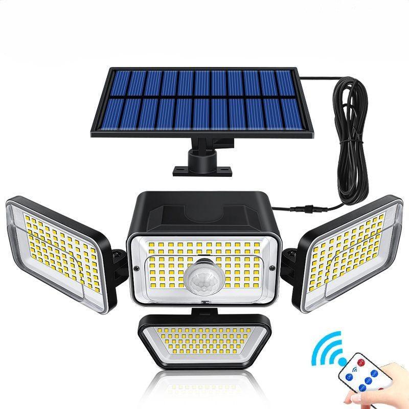 Solar Security Motion Sensor – Eco-Friendly Outdoor Illumination-Solar Wind LED Chime