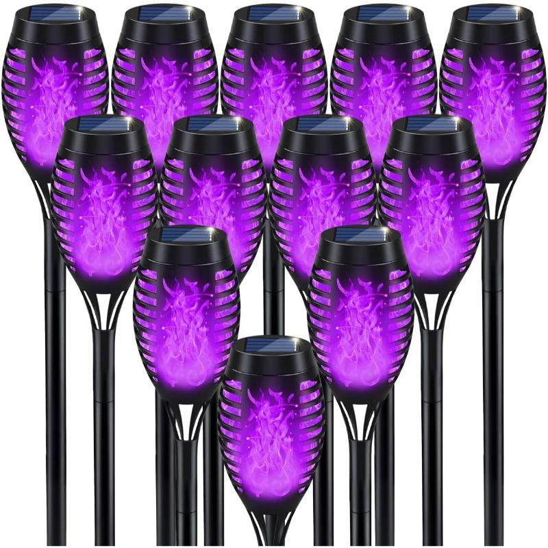 Dancing Flame Solar Lights - Solar Lights For Outside-Solar Wind LED Chime