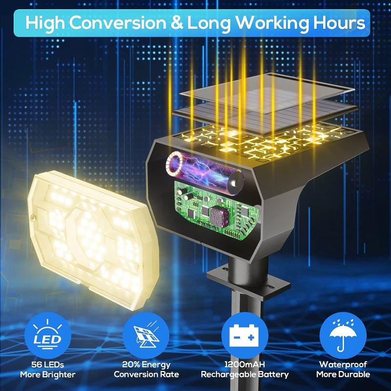 Solar Landscape Spotlights – Waterproof Outdoor LED Lighting-Solar Wind LED Chime