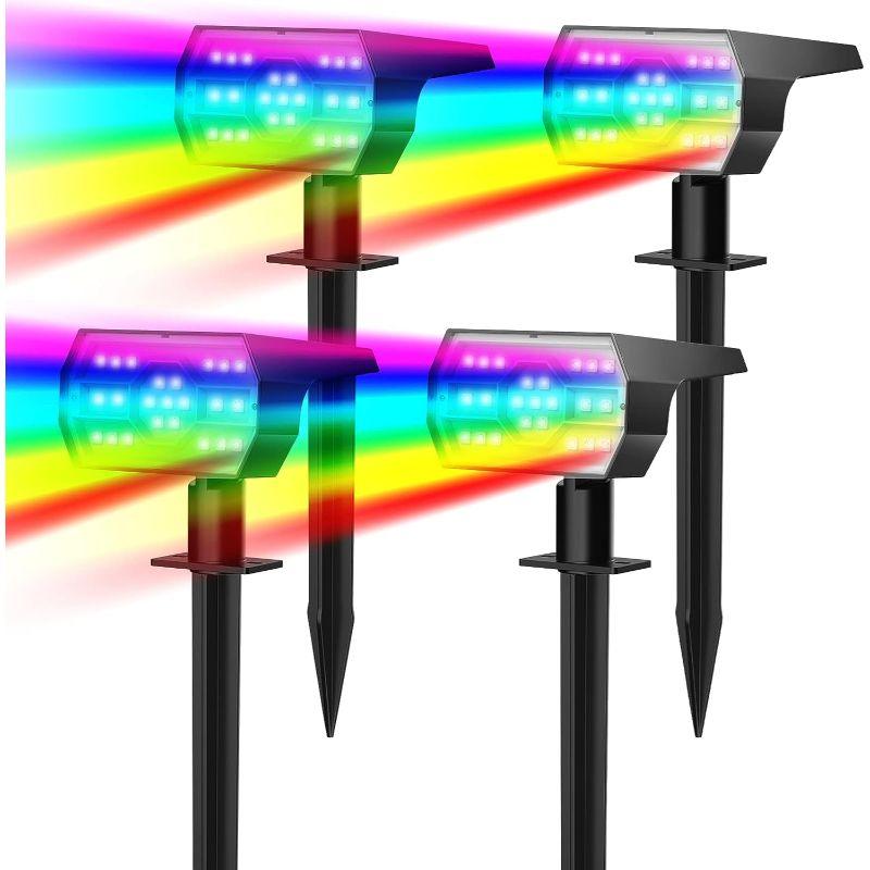 Solar Landscape Spotlights – Waterproof Outdoor LED Lighting-Solar Wind LED Chime