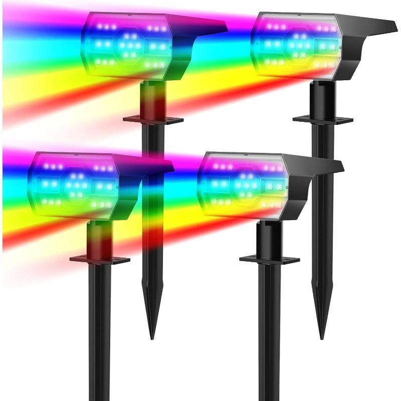 Solar Landscape Spotlights – Waterproof Outdoor LED Lighting-Solar Wind LED Chime