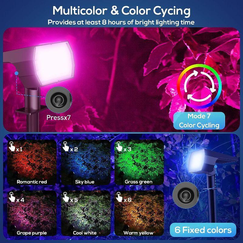 Solar Landscape Spotlights – Waterproof Outdoor LED Lighting-Solar Wind LED Chime