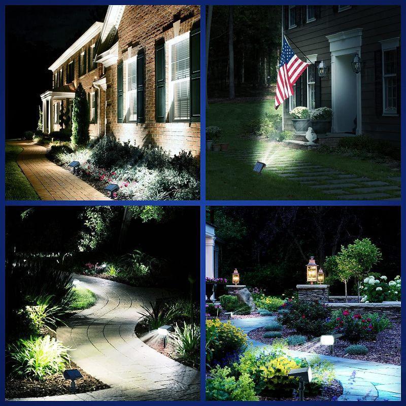Solar Landscape Spotlights – Waterproof Outdoor LED Lighting-Solar Wind LED Chime