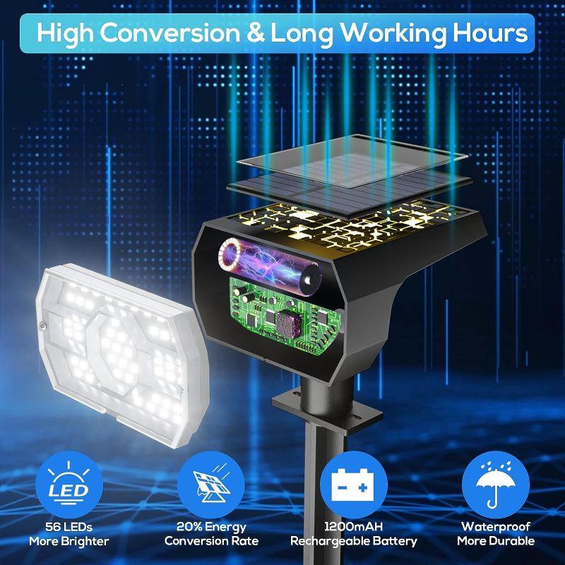 Solar Landscape Spotlights – Waterproof Outdoor LED Lighting-Solar Wind LED Chime