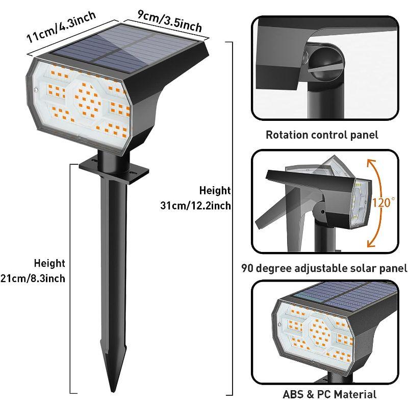 Solar Landscape Spotlights – Waterproof Outdoor LED Lighting-Solar Wind LED Chime