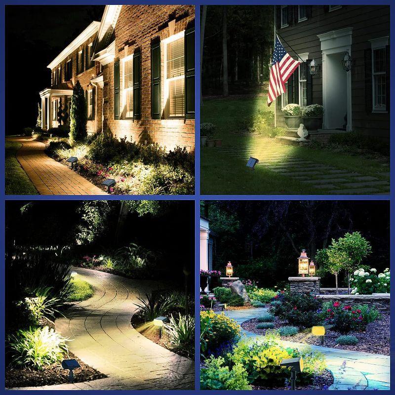 Solar Landscape Spotlights – Waterproof Outdoor LED Lighting-Solar Wind LED Chime