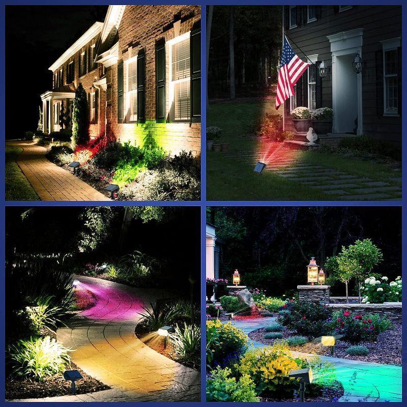 Solar Landscape Spotlights – Waterproof Outdoor LED Lighting-Solar Wind LED Chime