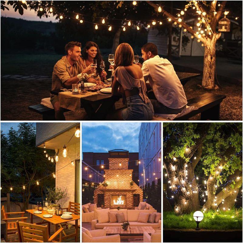 Solar Outdoor String Lights – Waterproof Warm White LED-Solar Wind LED Chime