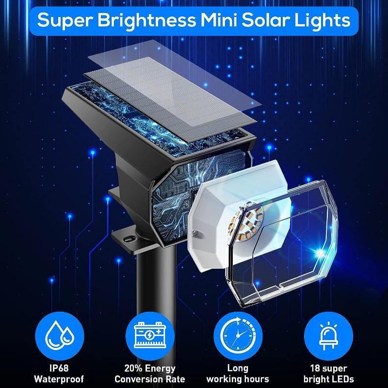 Solar Garden Lights – Waterproof Outdoor Pathway Lighting-Solar Wind LED Chime