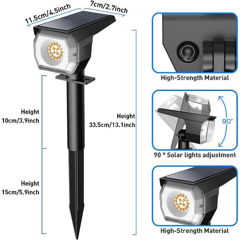 Solar Garden Lights – Waterproof Outdoor Pathway Lighting-Solar Wind LED Chime