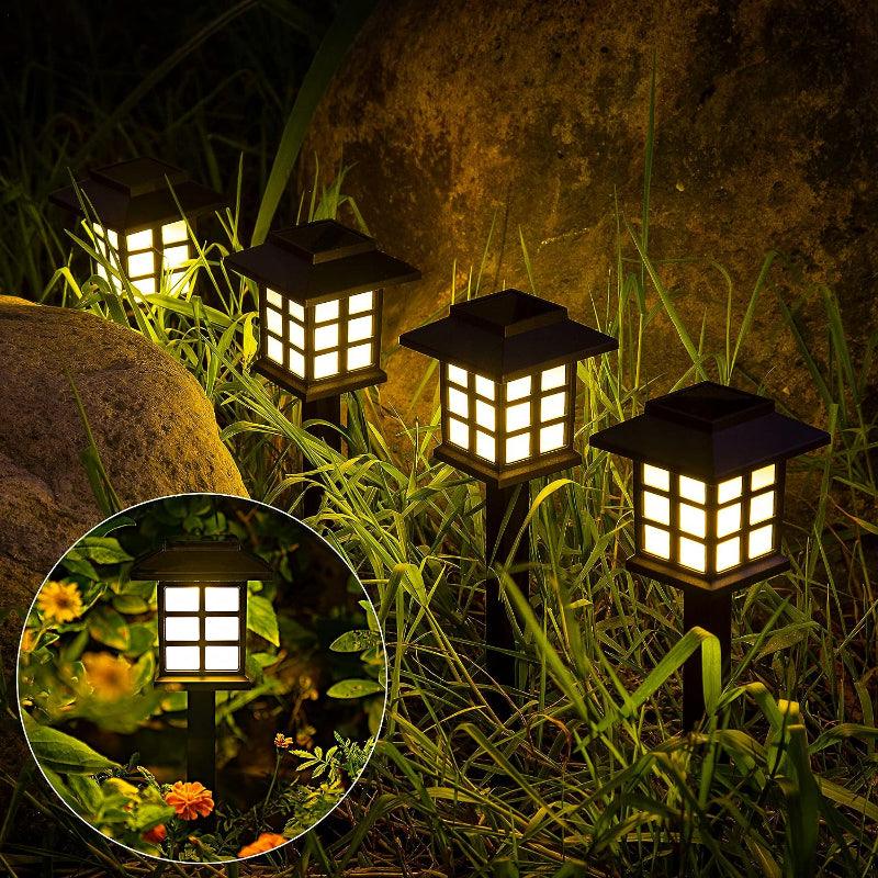 Solar Walkway Lights – Outdoor LED Garden Path Lighting-Solar Wind LED Chime