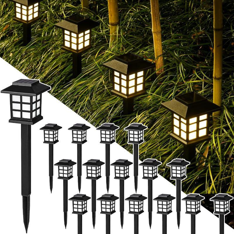 Solar Walkway Lights – Outdoor LED Garden Path Lighting-Solar Wind LED Chime