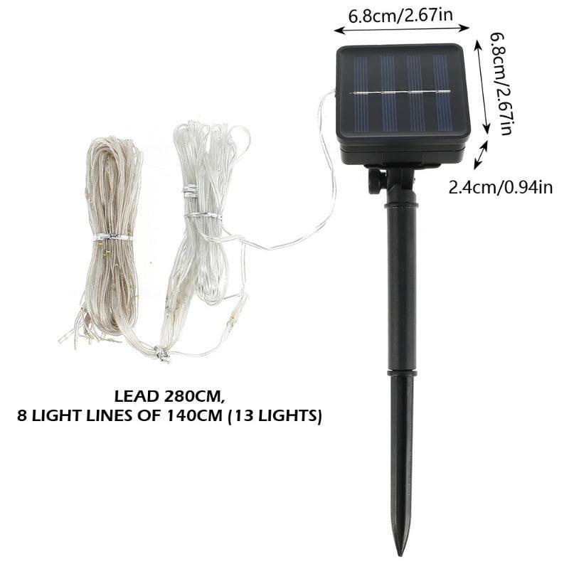 Solar Patio Umbrella Lights – Eco Friendly Outdoor Lighting-Solar Wind LED Chime