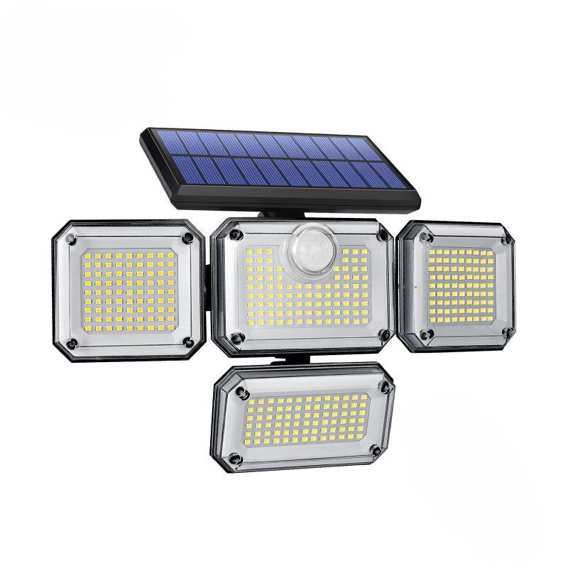 Solar Powered Security Light – Motion Sensor Outdoor LED Lighting-Solar Wind LED Chime