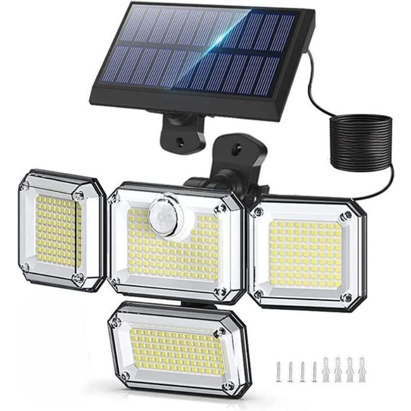 Solar Powered Security Light – Motion Sensor Outdoor LED Lighting-Solar Wind LED Chime