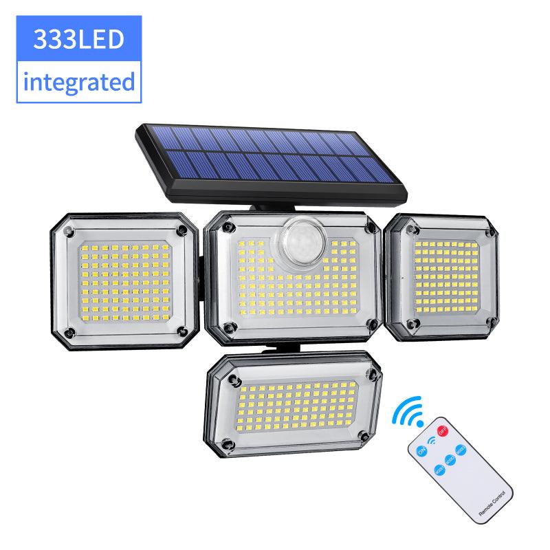 Solar Powered Security Light – Motion Sensor Outdoor LED Lighting-Solar Wind LED Chime