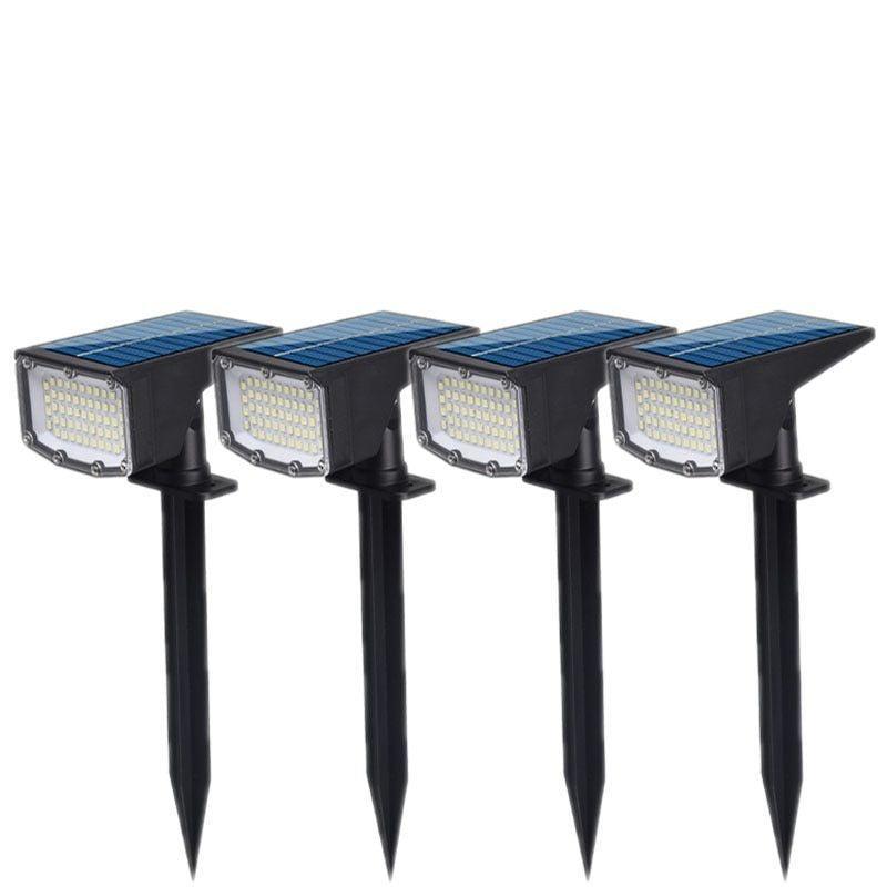 Solar Powered Spotlight Lamp - Adjustable Solar Lawn Light-Solar Wind LED Chime