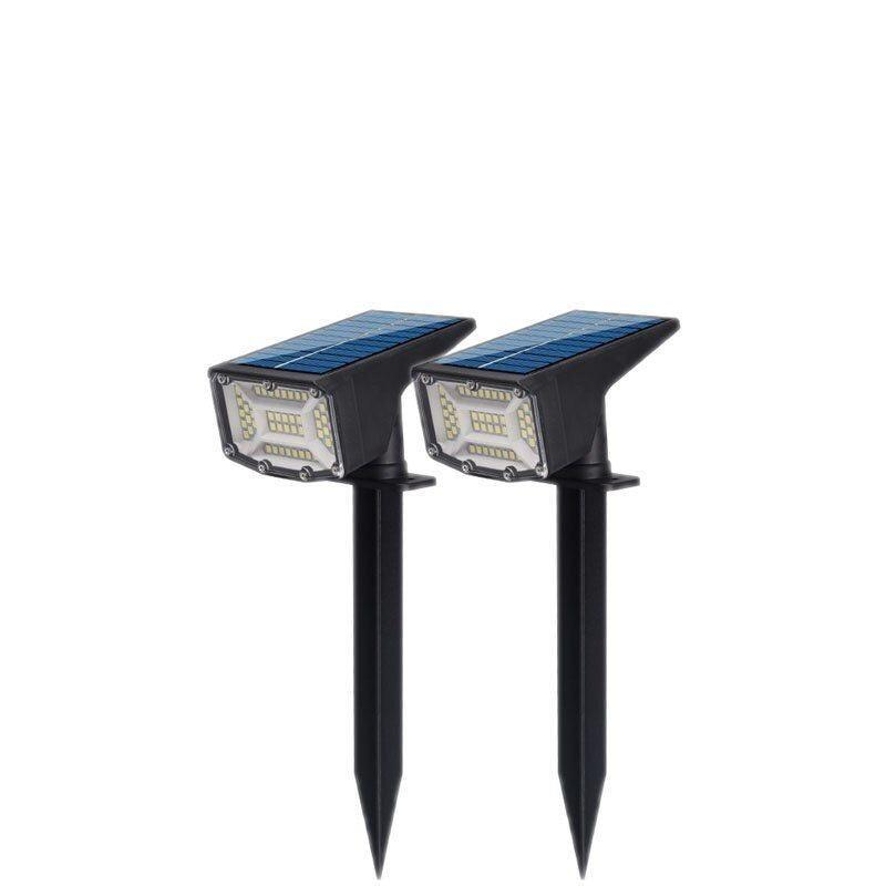 Solar Powered Spotlight Lamp - Adjustable Solar Lawn Light-Solar Wind LED Chime