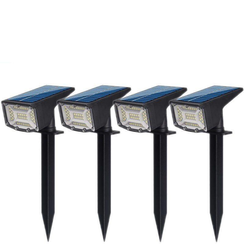 Solar Powered Spotlight Lamp - Adjustable Solar Lawn Light-Solar Wind LED Chime