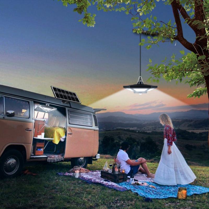 Solar Powered Ceiling Light – Motion Sensor with Remote Control-Solar Wind LED Chime