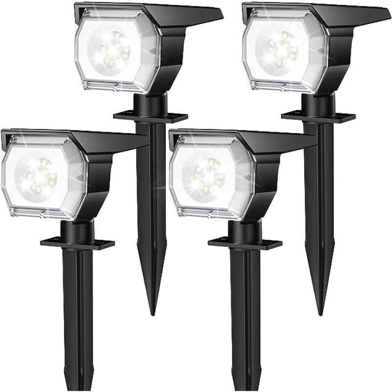 Solar Spot Lights Lighting Mode- Outdoor LED Landscape Lights-Solar Wind LED Chime