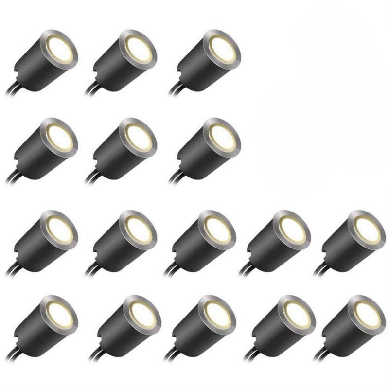 Stainless Steel Landscape Light - Waterproof LED Deck Lights-Solar Wind LED Chime