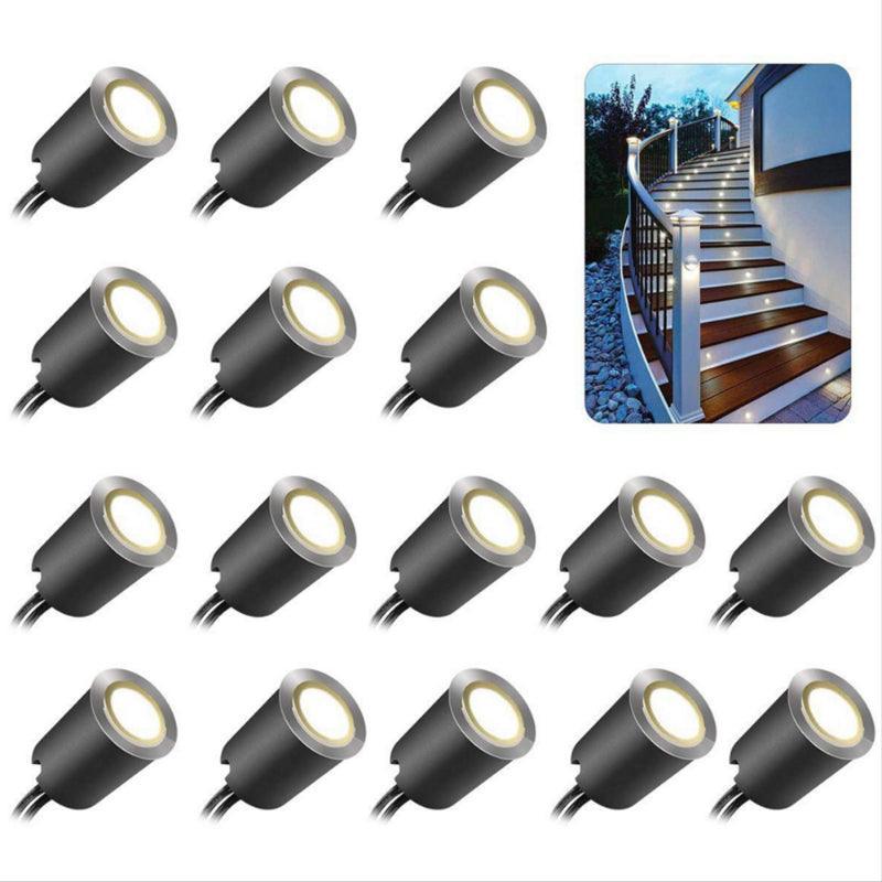 Stainless Steel Landscape Light - Waterproof LED Deck Lights-Solar Wind LED Chime