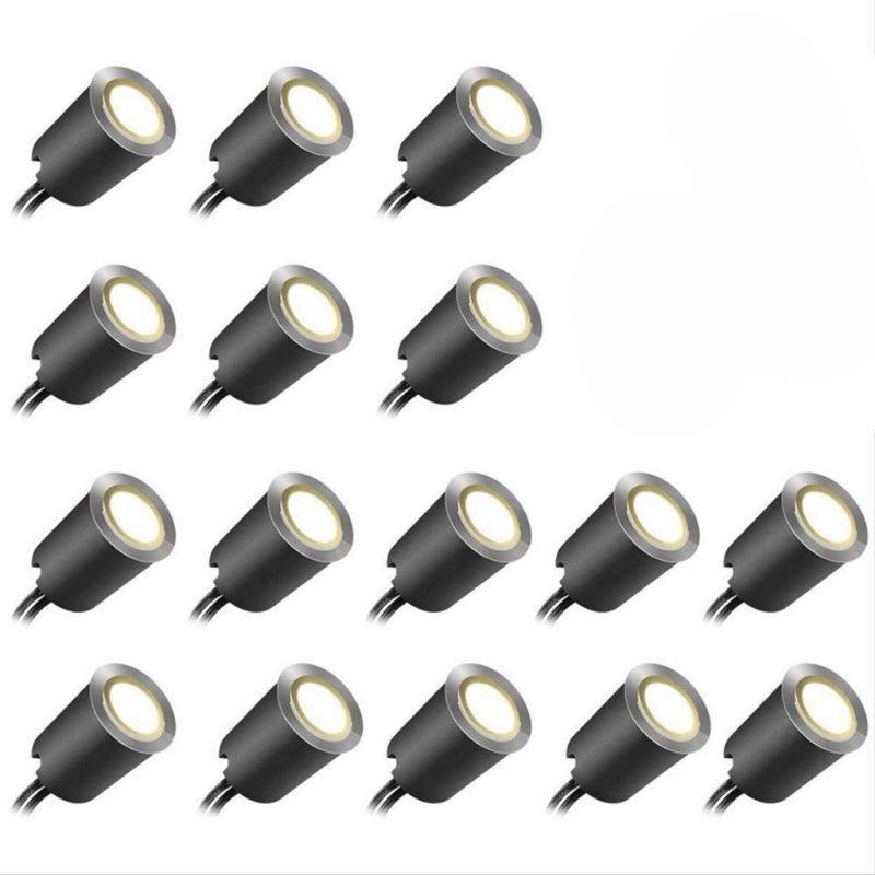 Stainless Steel Landscape Light - Waterproof LED Deck Lights-Solar Wind LED Chime