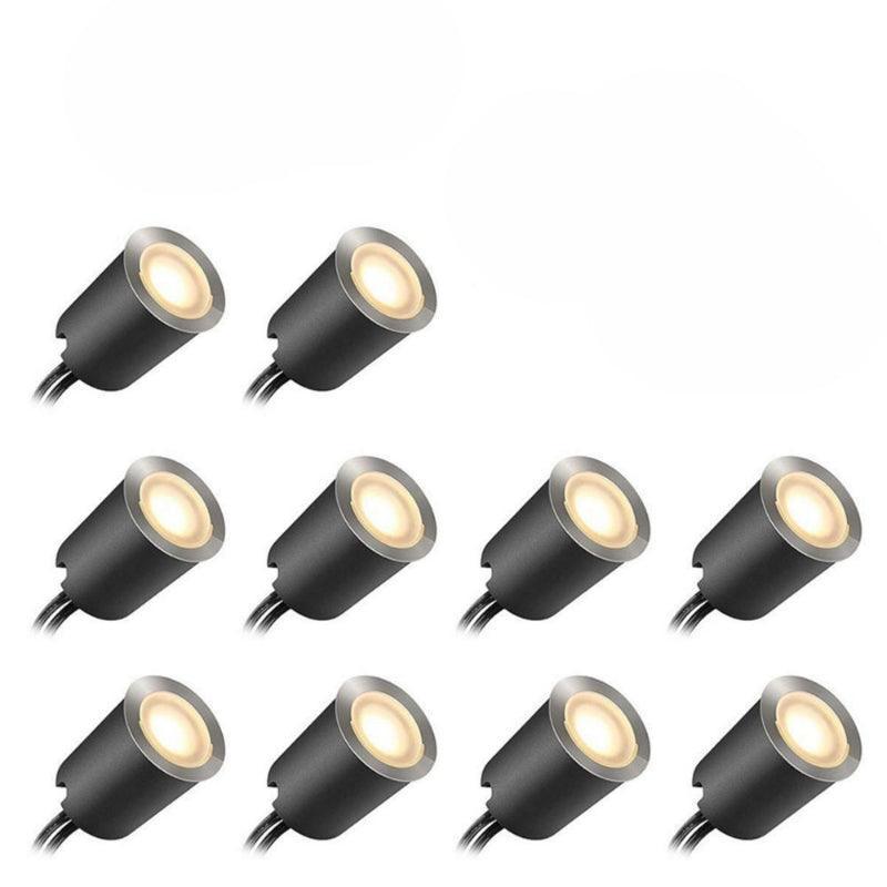 Stainless Steel Landscape Light - Waterproof LED Deck Lights-Solar Wind LED Chime