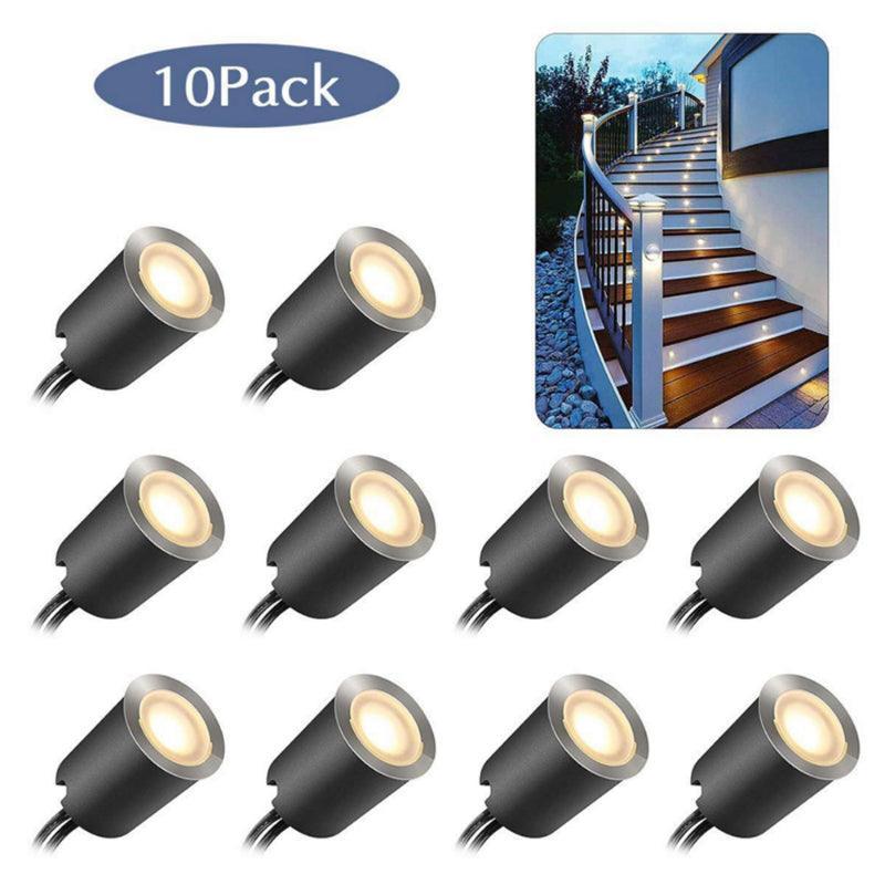 Stainless Steel Landscape Light - Waterproof LED Deck Lights-Solar Wind LED Chime