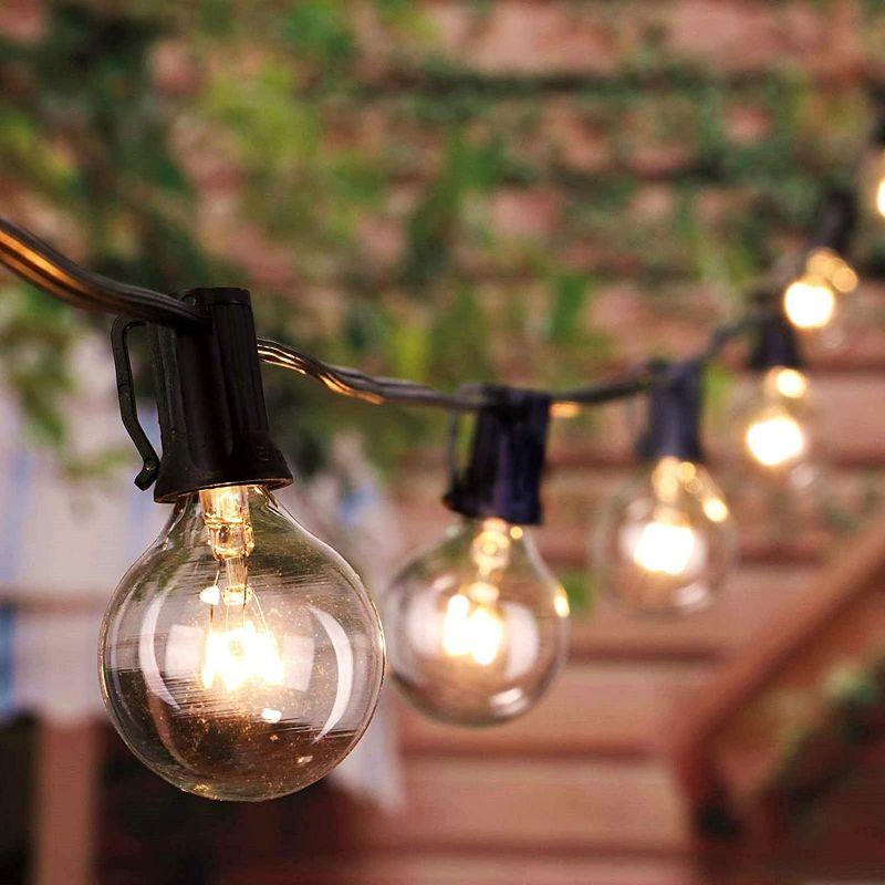 String Globe Patio Deck Lights - Elegant Indoor And Outdoor Lighting-Solar Wind LED Chime