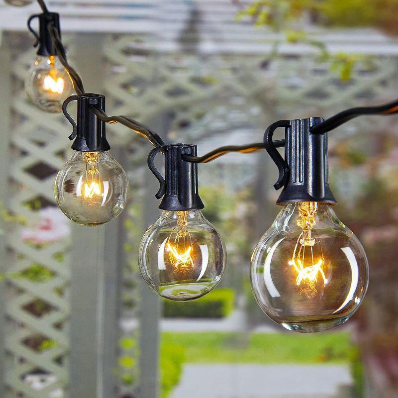 String Globe Patio Deck Lights - Elegant Indoor And Outdoor Lighting-Solar Wind LED Chime