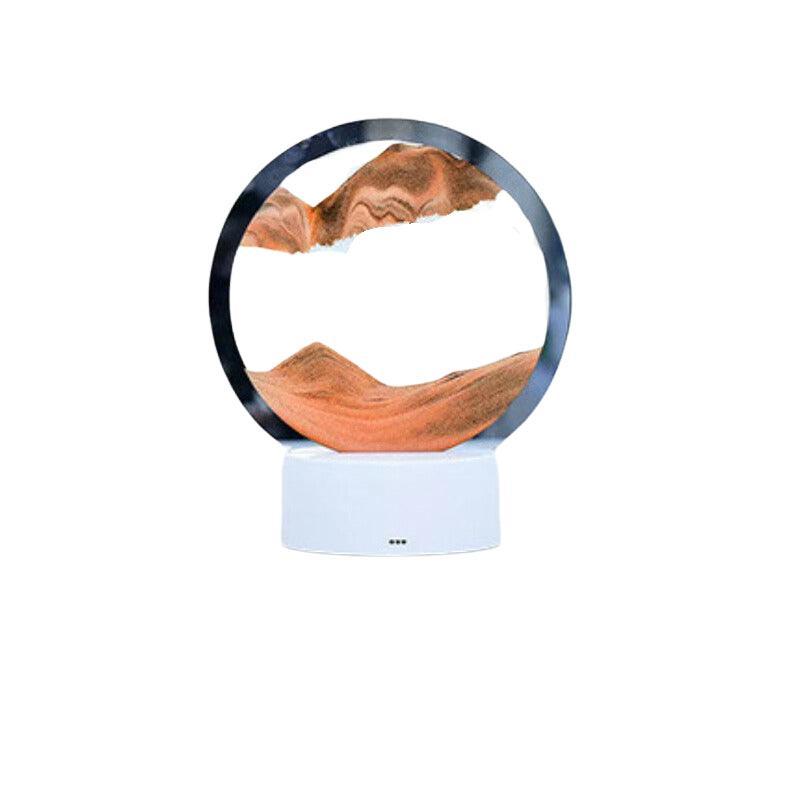 Creative 3D Quicksand Lamp – Modern LED Table Light-Solar Wind LED Chime