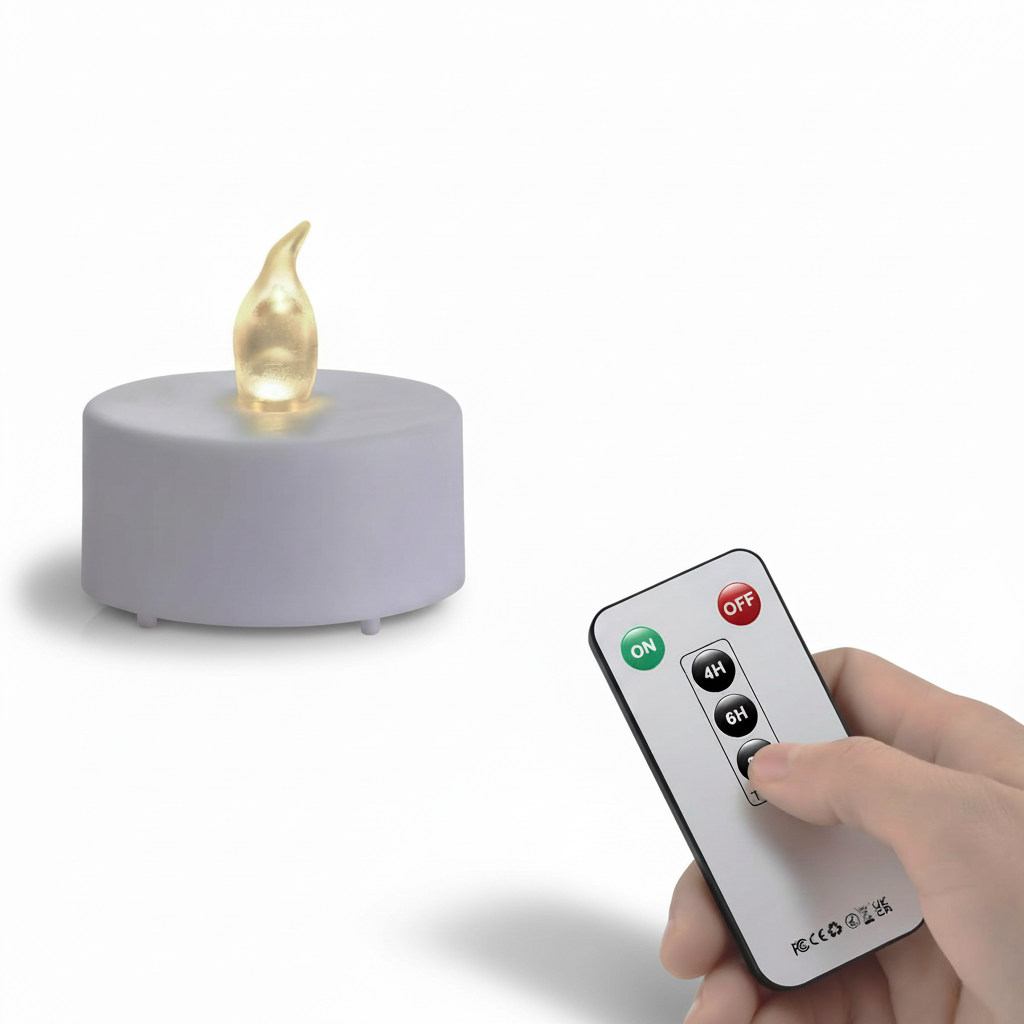 Tea Light Candles With Remote Control