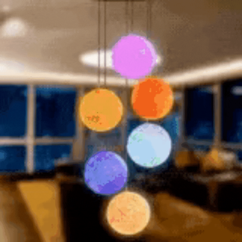Solar Ball Wind Chimes – Color-Changing Outdoor Decor-Solar Wind LED Chime