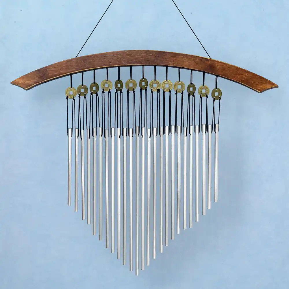 Melodic Zen Wind Chimes-Solar Wind LED Chime