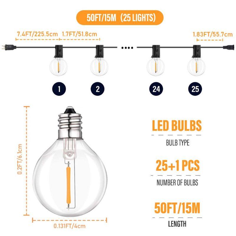 String Waterproof Lights -Decorative LED Outdoor Garden Lighting-Solar Wind LED Chime