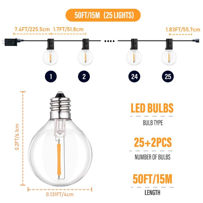 Outdoor Party String Lights - Transform Your Outdoor Space-Solar Wind LED Chime