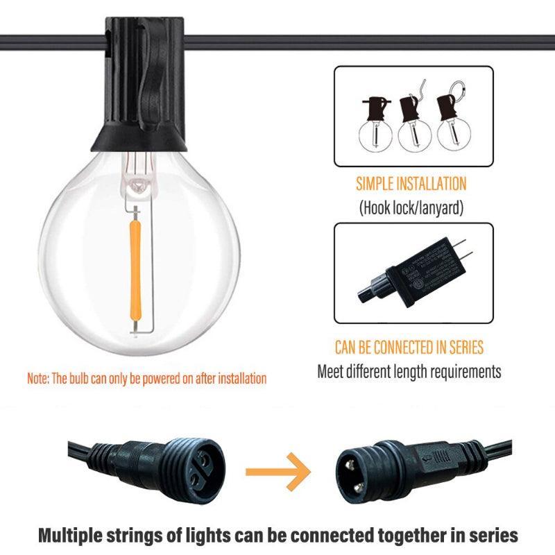 Outdoor Party String Lights - Transform Your Outdoor Space-Solar Wind LED Chime