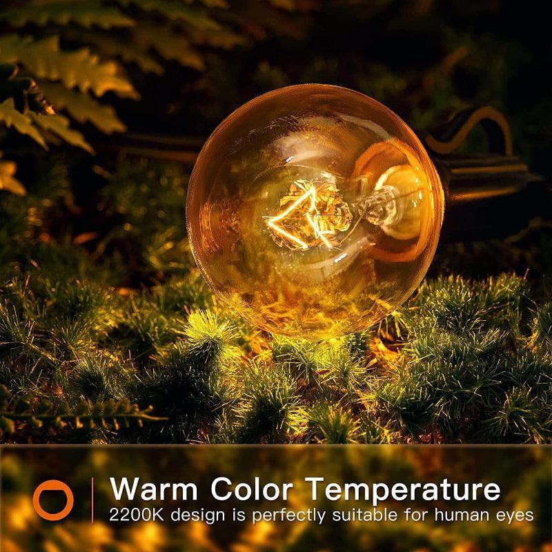 Waterproof String Lights – Durable Globe Outdoor Lights-Solar Wind LED Chime