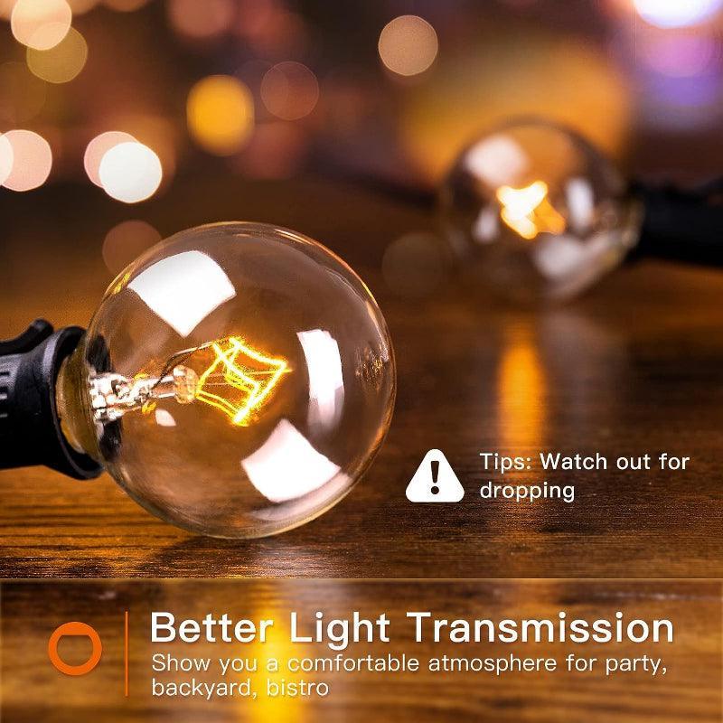 Waterproof String Lights – Durable Globe Outdoor Lights-Solar Wind LED Chime