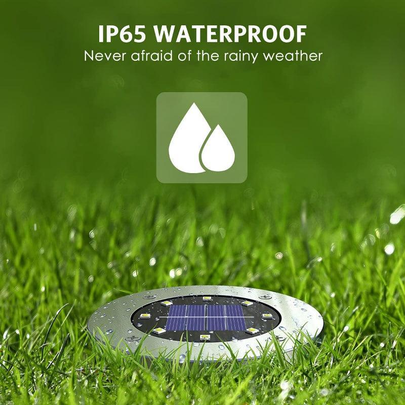 Solar Ground Lights - Waterproof and Eco-Friendly Garden Lighting-Solar Wind LED Chime