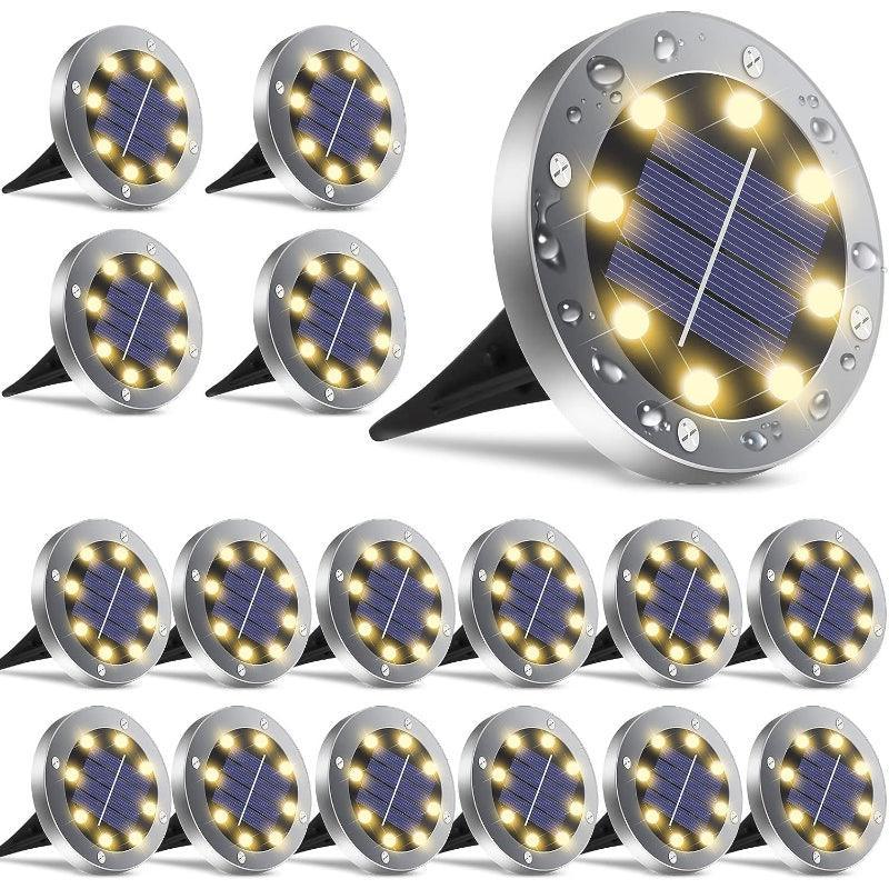 Solar Ground Lights - Waterproof and Eco-Friendly Garden Lighting-Solar Wind LED Chime